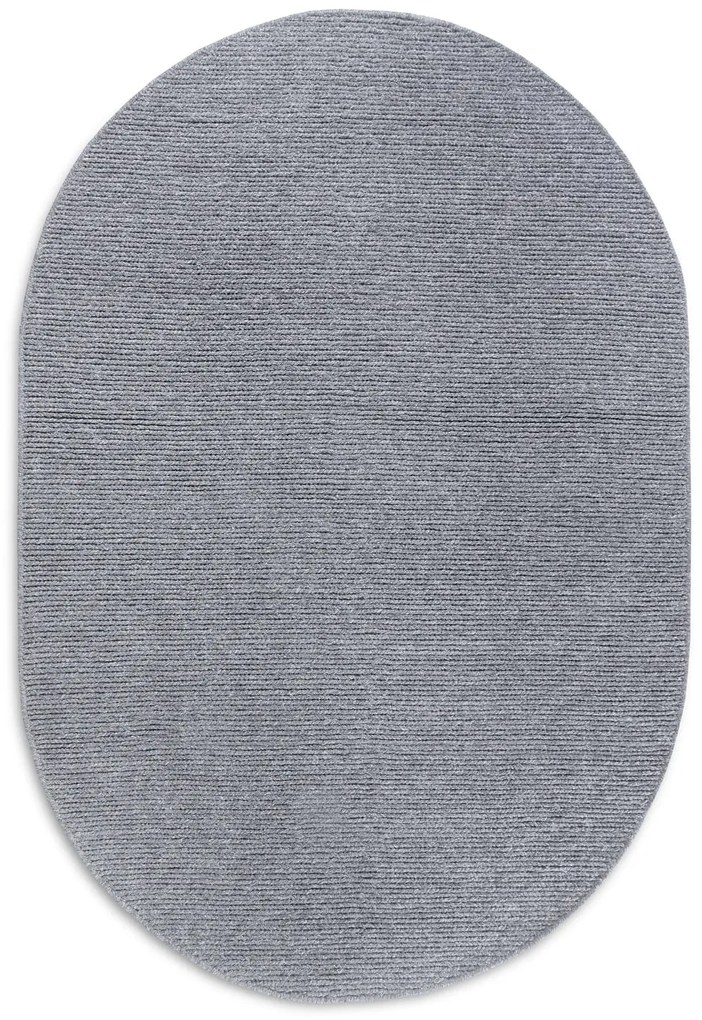 Dywan wełniany Villeroy &amp; Boch szary owal 160 cm x 230 cm