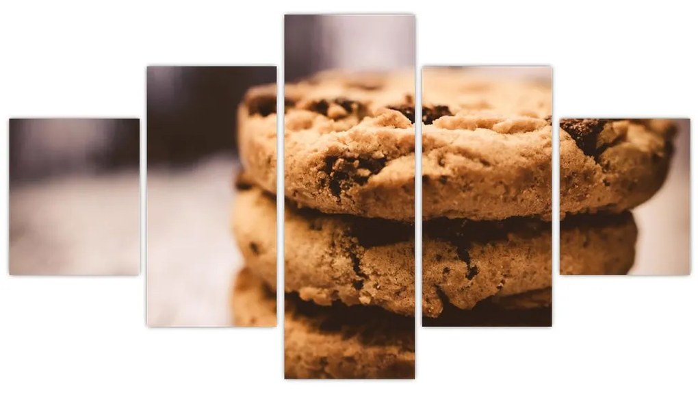Obraz plików cookie (125x70 cm)