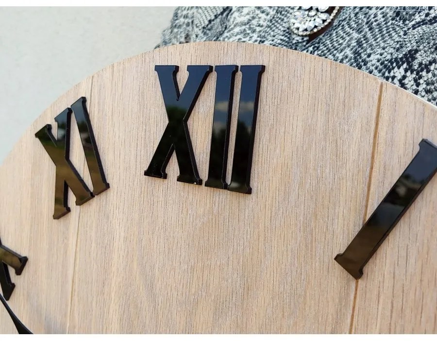 Zegar na ścianę nowoczesny efektowny okrągły cichy do kuchni salonu pokoju