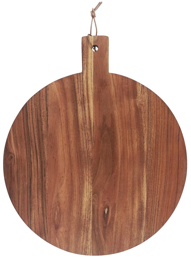 Drewniana okrągła deska OILED ACACIA WOOD