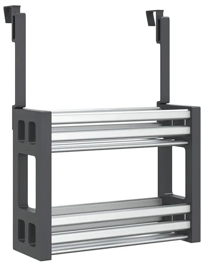 Aluminiowy zawieszany organizer kuchenny - Elix