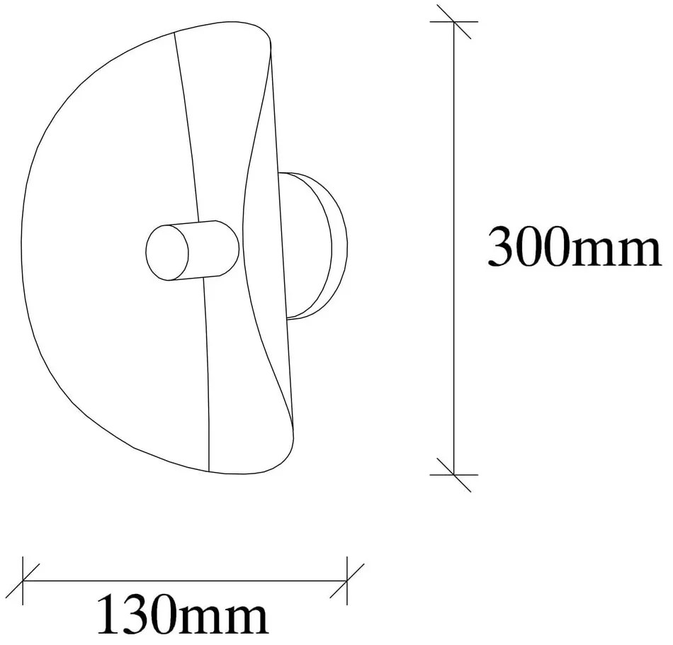 Kinkiet w czarno-złotym kolorze Sivani – Opviq lights
