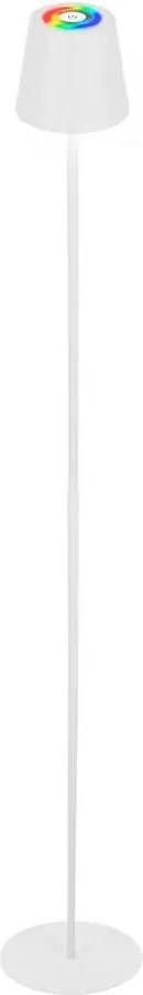 Briloner 1507016 - Lampa stojąca LED ściemnialna KIKI 4,3W/5V IP44 2600 mAh biała