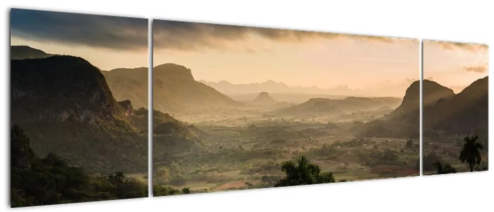 Obraz - Kubańskie szczyty (170x50 cm)