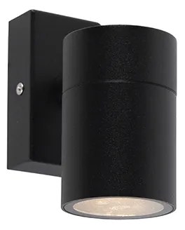 Inteligentny kinkiet zewnętrzny czarny z WiFi GU10 IP44 - Solo