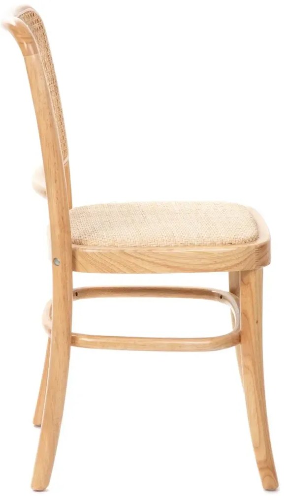 Krzesło rattanowe LEGNO naturalny HOMLA
