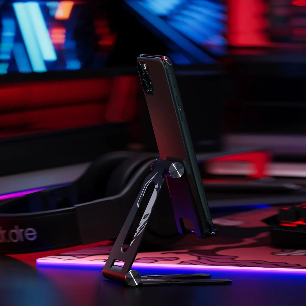Aluminiowy stojak na telefon na biurko, podstawka pod tablet Diablo X-Dock