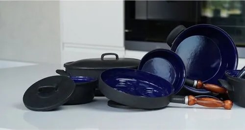 Sfinx Rondel emaliowany z pokrywką BSE, 18 cm, 1,5 l, 1,5 l