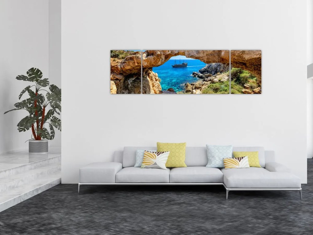 Obraz - Cape Greco (170x50 cm)