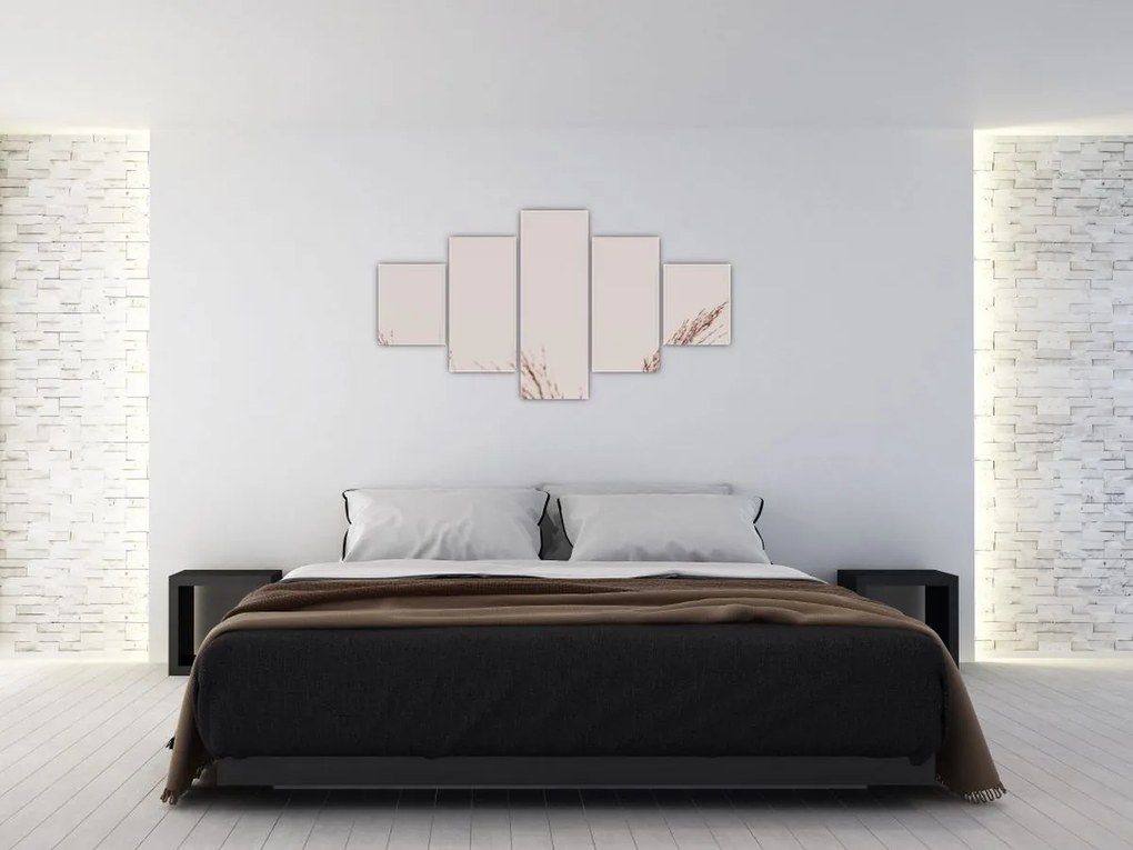 Obraz - Suszona trawa (125x70 cm)