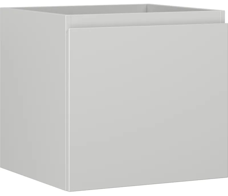 Mexen Orio szafka łazienkowa podumywalkowa 50 cm, 1 szuflada, szara mat - 91A10-05047-1-BF62