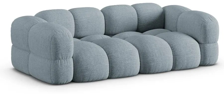 Jasnoniebieska sofa 250 cm Loretto – Cosmopolitan Design