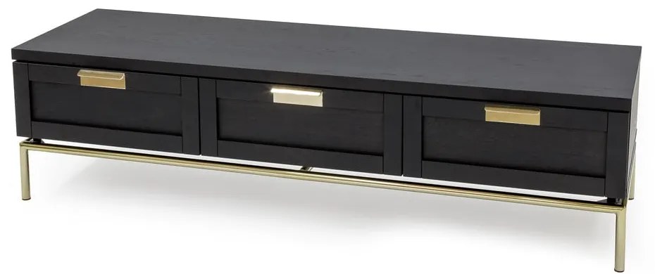 Czarna komoda Woodman Pimlico Lowboard