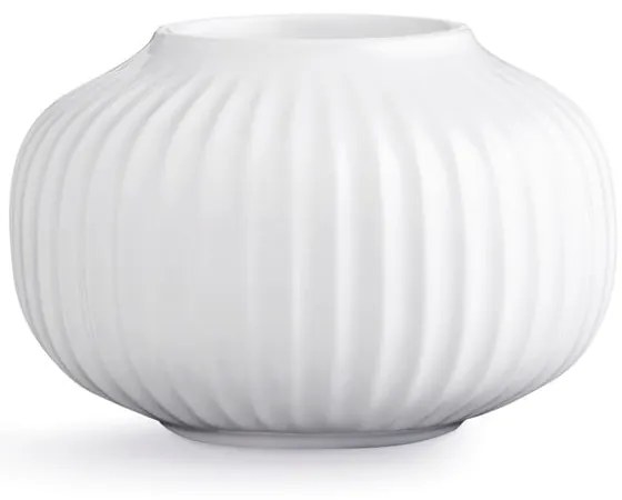 Biały porcelanowy świecznik na tealighty Kähler Design Hammershoi, ⌀ 10 cm
