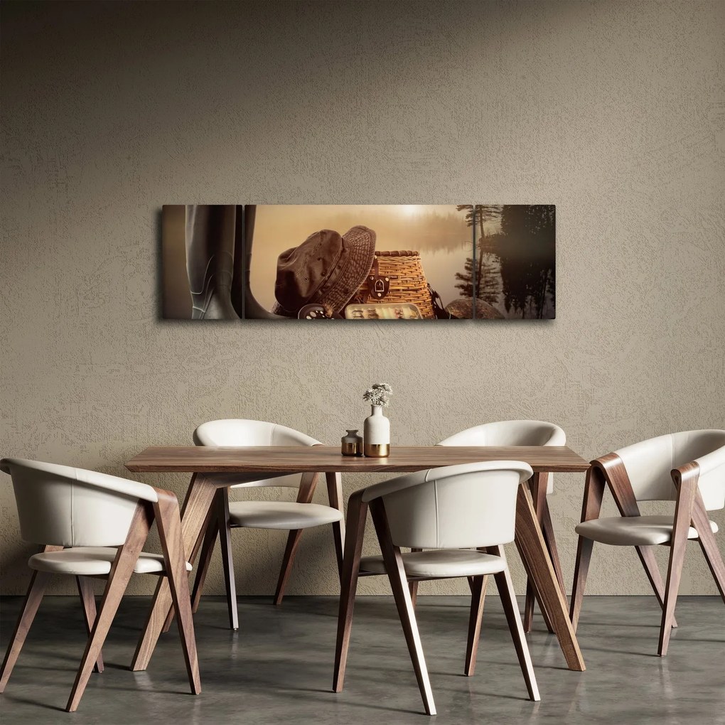 Obraz - Martwa natura rybactwa (170x50 cm)