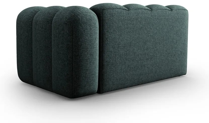 Turkusowy moduł sofy (prawostronny) Lupine – Micadoni Home