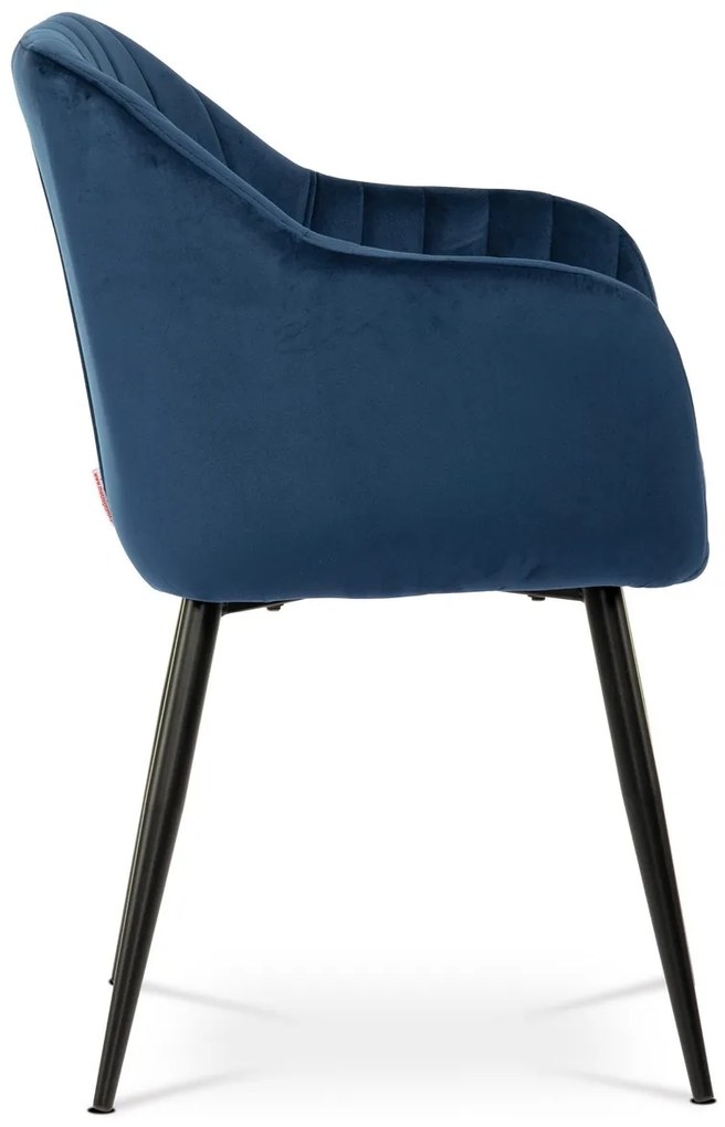 Zestaw krzeseł do jadalni PIKA BLUE4, 2 szt.