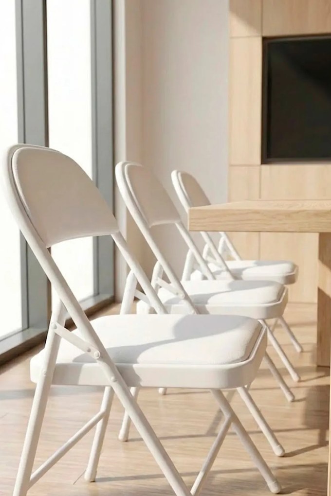 Zestaw 6 krzese skadanych na eventy Pad