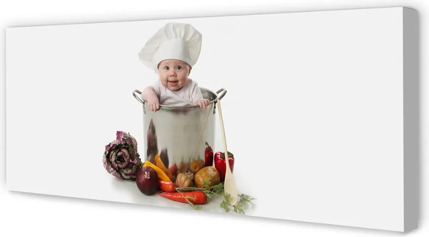 Obraz na płótnie Zabawne Ujęcie z Warzywami