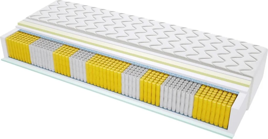 Materac LEON MULTIPOCKET - Rozmiar: 190x210 cm, Wysokość: 23 cm