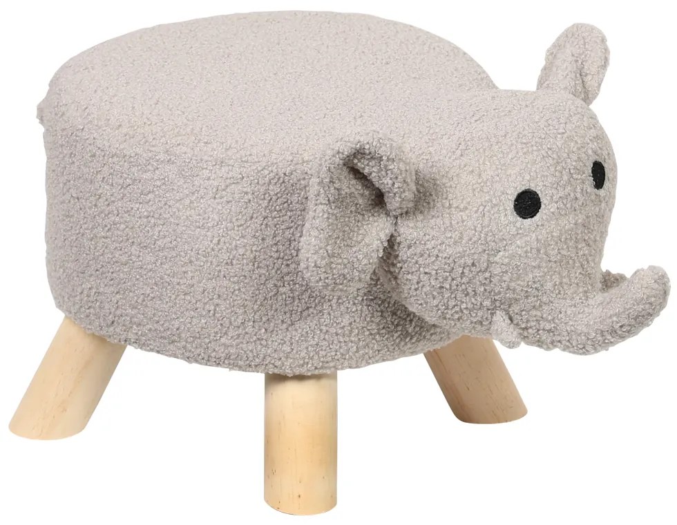 Stołek dziecięcy z motywem zwierzaka, wys. 25 cm
