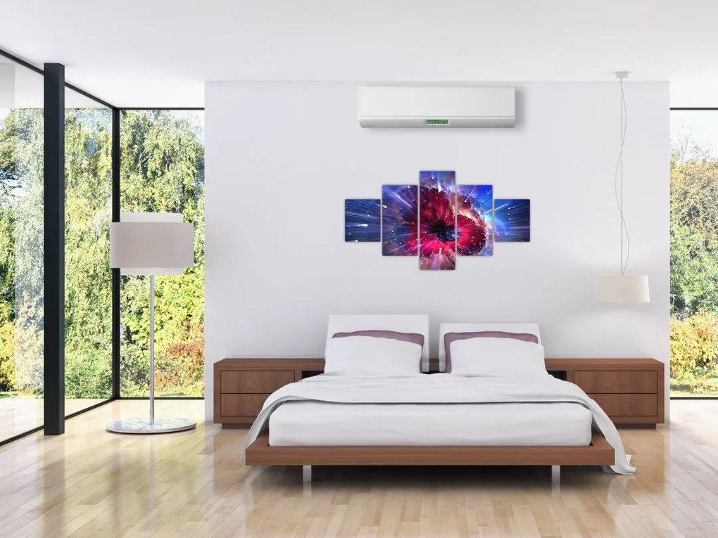 Obraz - Energia Wszechświata (125x70 cm)