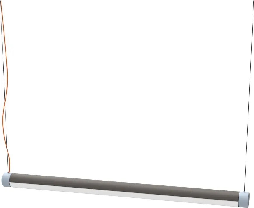 Szara lampa wisząca LED ze ściemniaczem Interplay – Hübsch