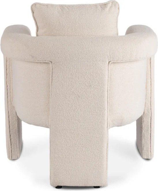 Fotel Wypoczynkowy do Salonu GALA Beżowy Nowoczesny