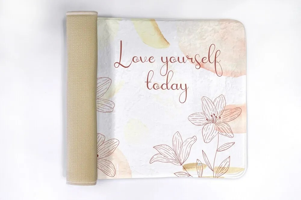 Dywanik do łazienki Dywanik do łazienki Kwiaty Kwiatowy