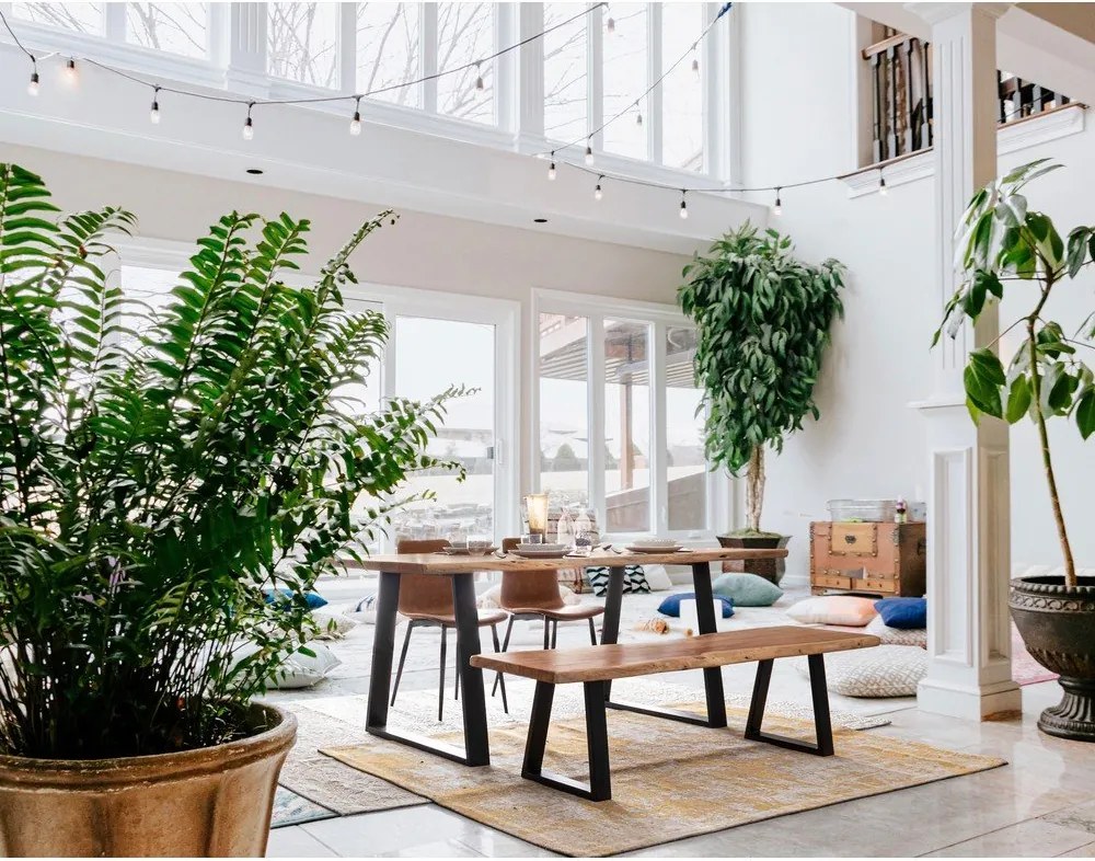 Drewniana ławka w naturalnym kolorze Artur – Bizzotto