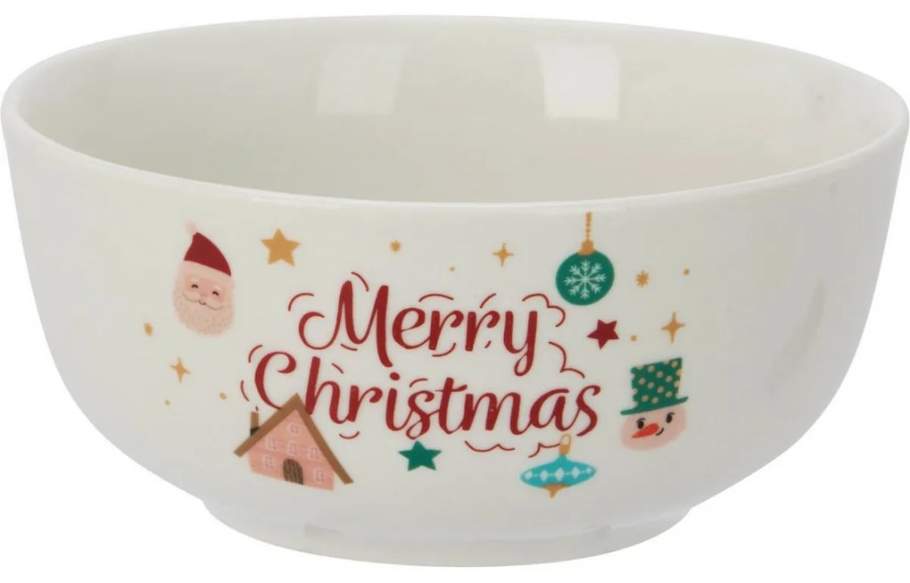 Świąteczny zestaw do pieczenia Santa – miska, wałek, foremki do ciastek