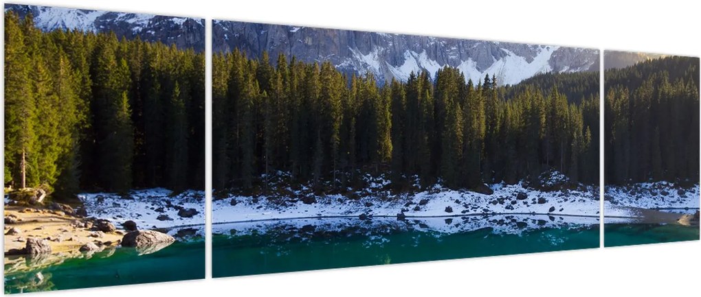 Obraz - Jezioro Karersee (170x50 cm)