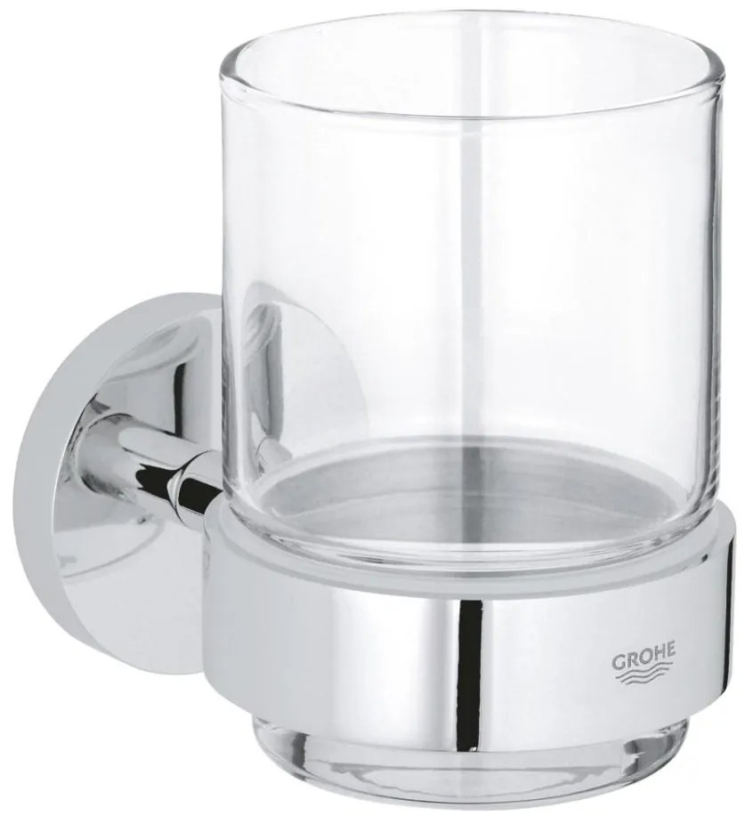 GROHE 41194000 - Szklanka z uchwytem START, 96 × 106 mm, chrom błyszczący