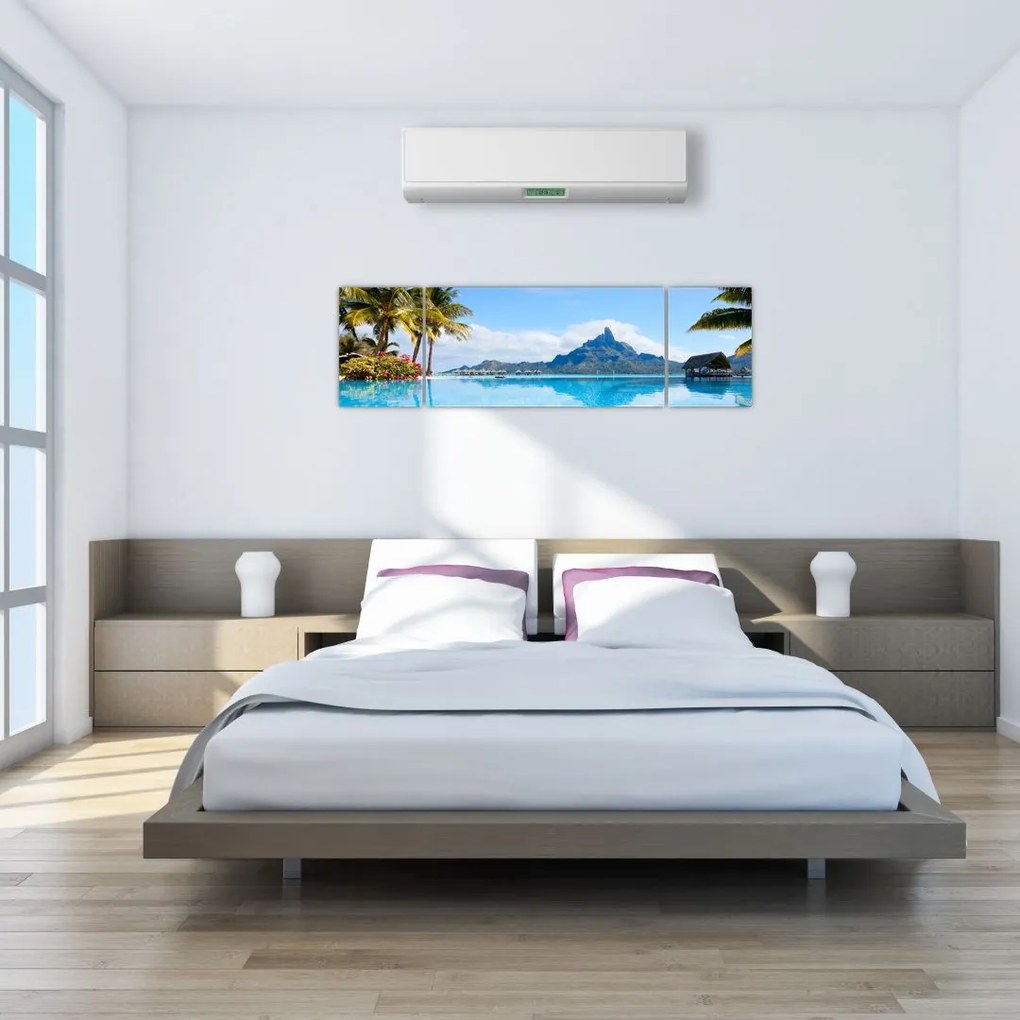 Obraz  - Bora-Bora, Polinezja Francuska (170x50 cm)