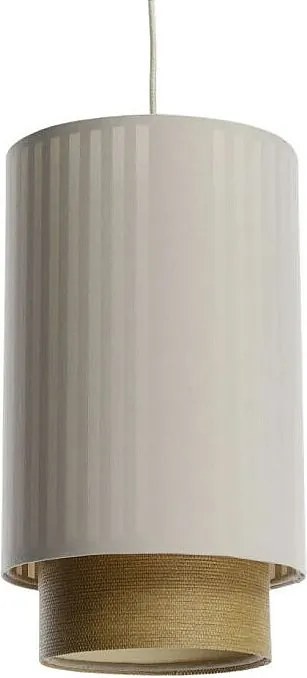 Lampa wisząca DUO LAMI LINE 20 kremowa/brązowa