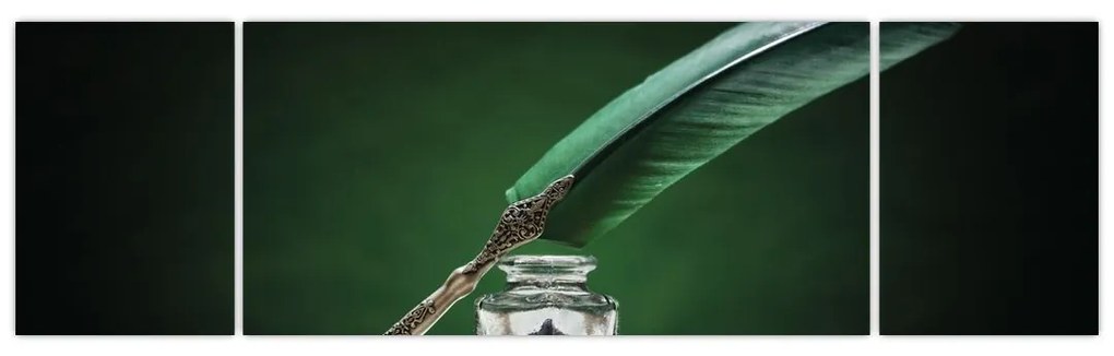 Obraz pióra do pisania (170x50 cm)