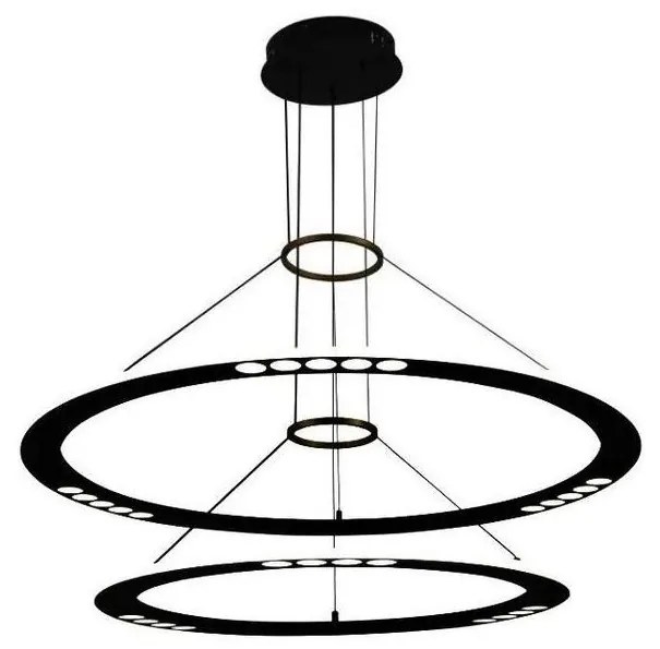 LED regulowany żyrandol na linkę LED/90W/230V 3000-6500K + DO