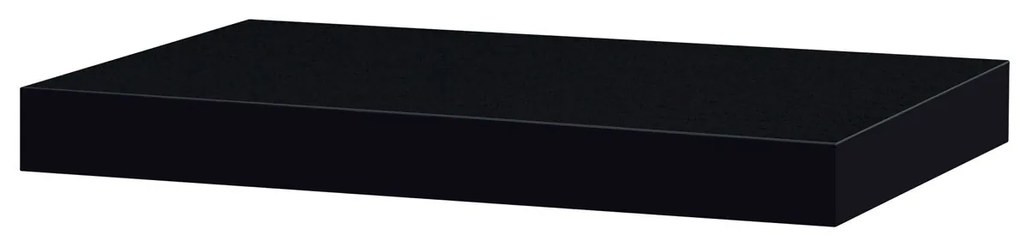 Półka ścienna P-023 BK czarny wysoki połysk