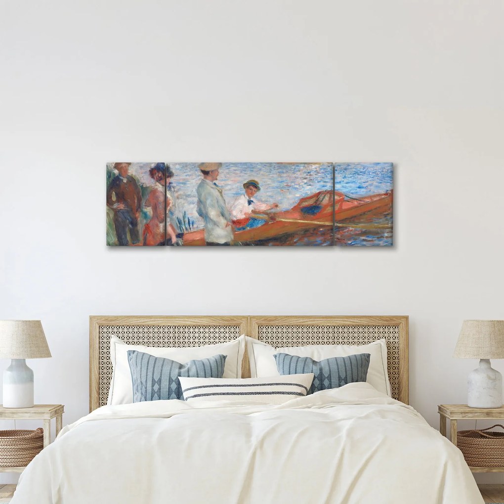 Obraz - Auguste Renoir, Oarsmen at Chatou, reprodukcje (170x50 cm)