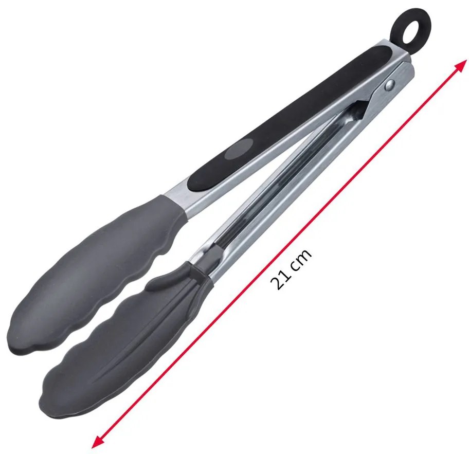 Westmark Szczypce do serwowania Classic Silicone Mini, 21 cm