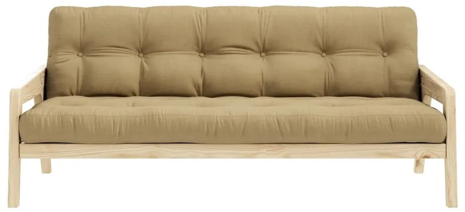 Sofa wielofunkcyjna Karup Design Grab Natural Clear/Wheat Beige