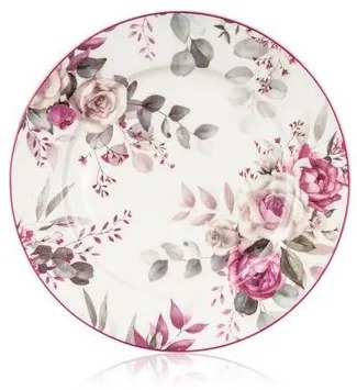 Banquet Ceramiczny talerz deserowy Rose 19,3 cm