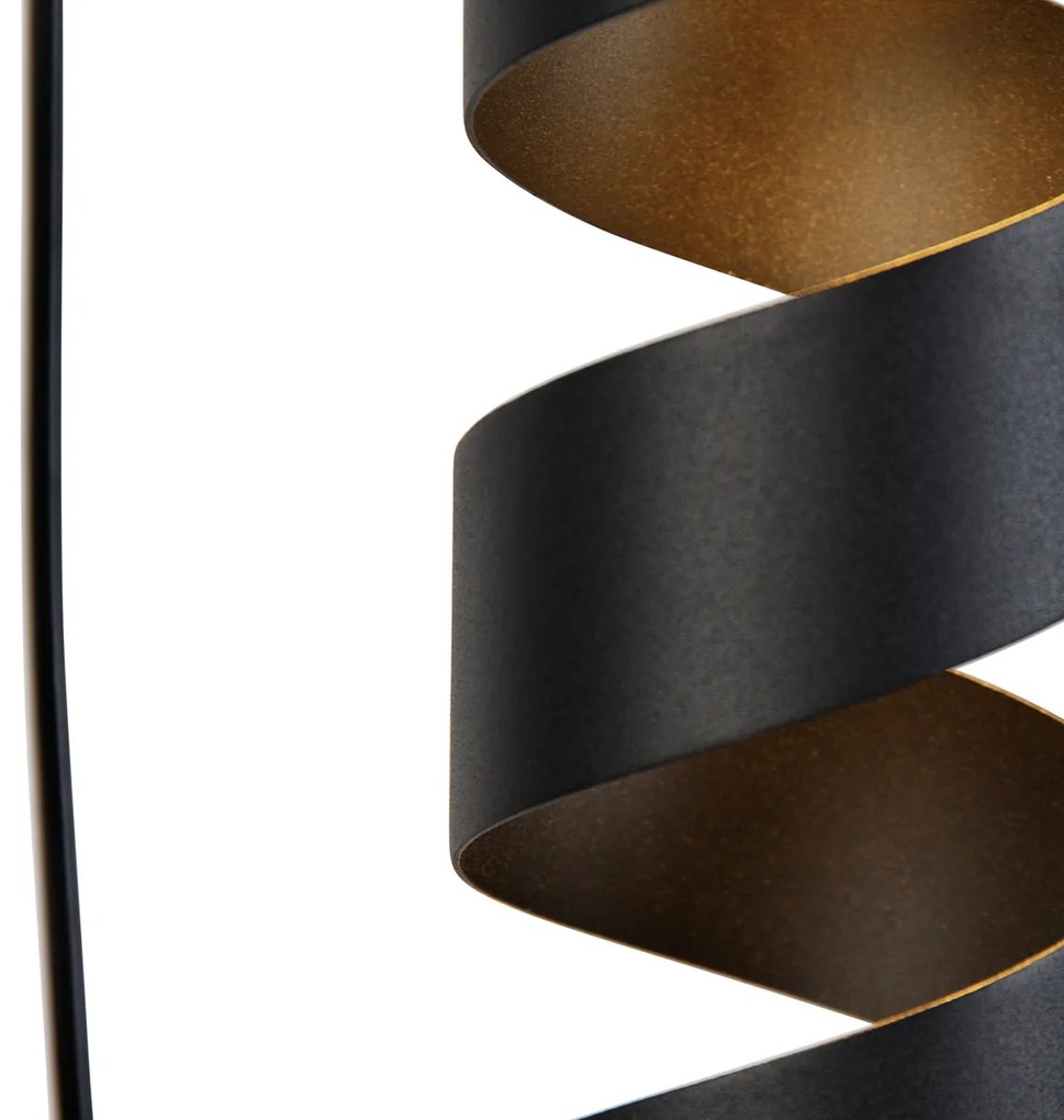 Nowoczesna lampa wisząca czarna 3-punktowa - Stream Nowoczesny Oswietlenie wewnetrzne