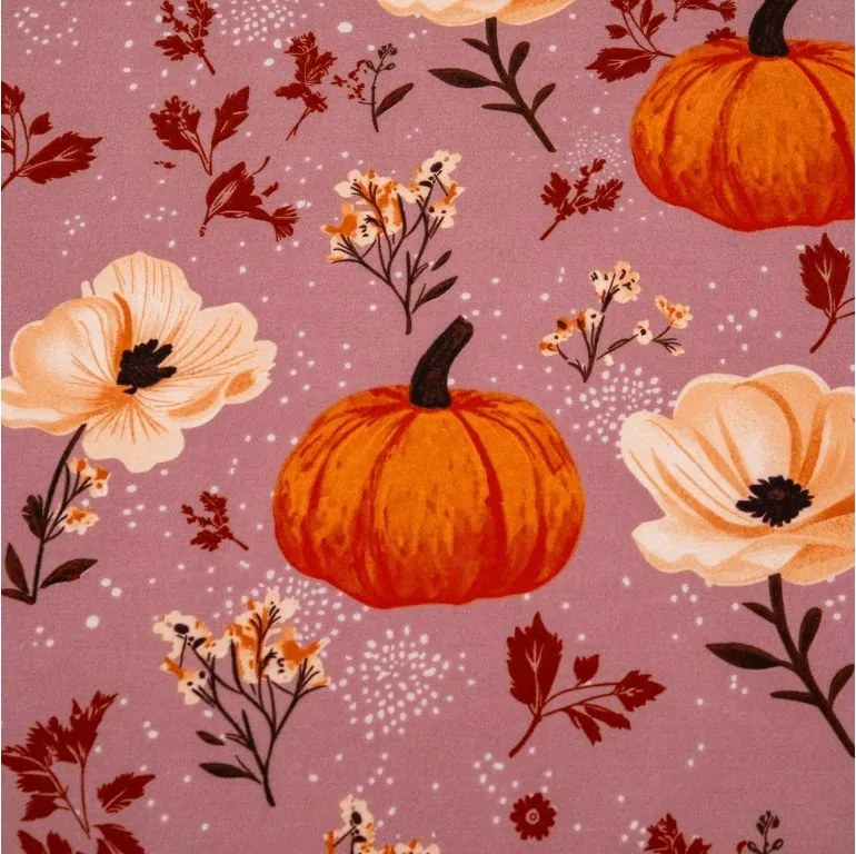 PrzytulneMieszkanie.pl Prześcieradło z mikrofibry PUMPKINS ROSAVIE staroróżowe 180x200 cm