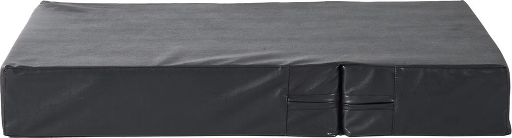 PawHut Schody dla zwierząt Składane schodki dla psa kota Mata antypoślizgowa czarna 45x39x20cm | Aosom PL