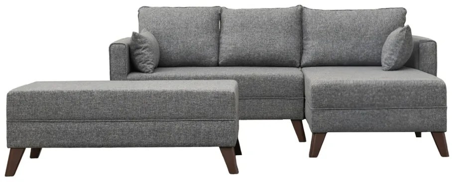 Narożna sofa rozkładana Bella Corner Right 2 Grey