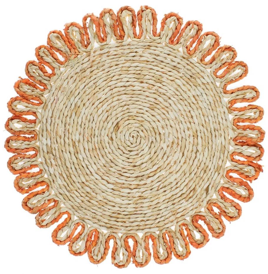Mata stołowa z liści kukurydzy ø 38 cm Corn Husk – Rex London