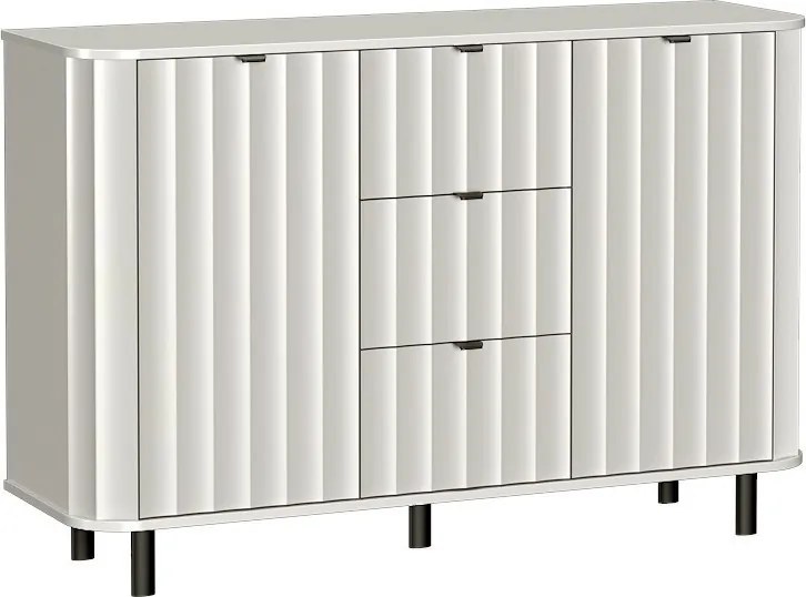 Komoda MODERNO 137,2 cm do Salonu Sypialni Biały