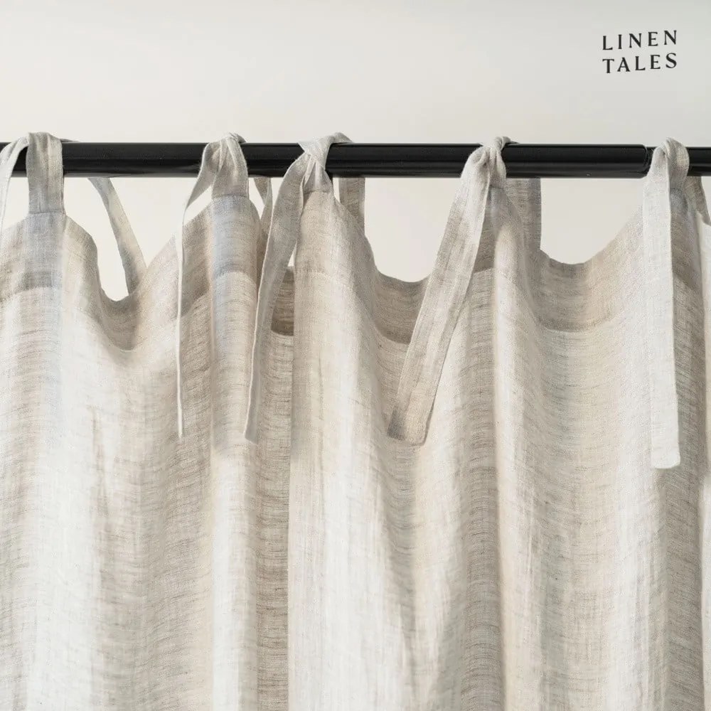 Kremowa firanka 130x170 cm Daytime – Linen Tales