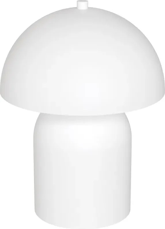 Minimalistyczna biała lampka nocna w kształcie grzybka A5-E44
